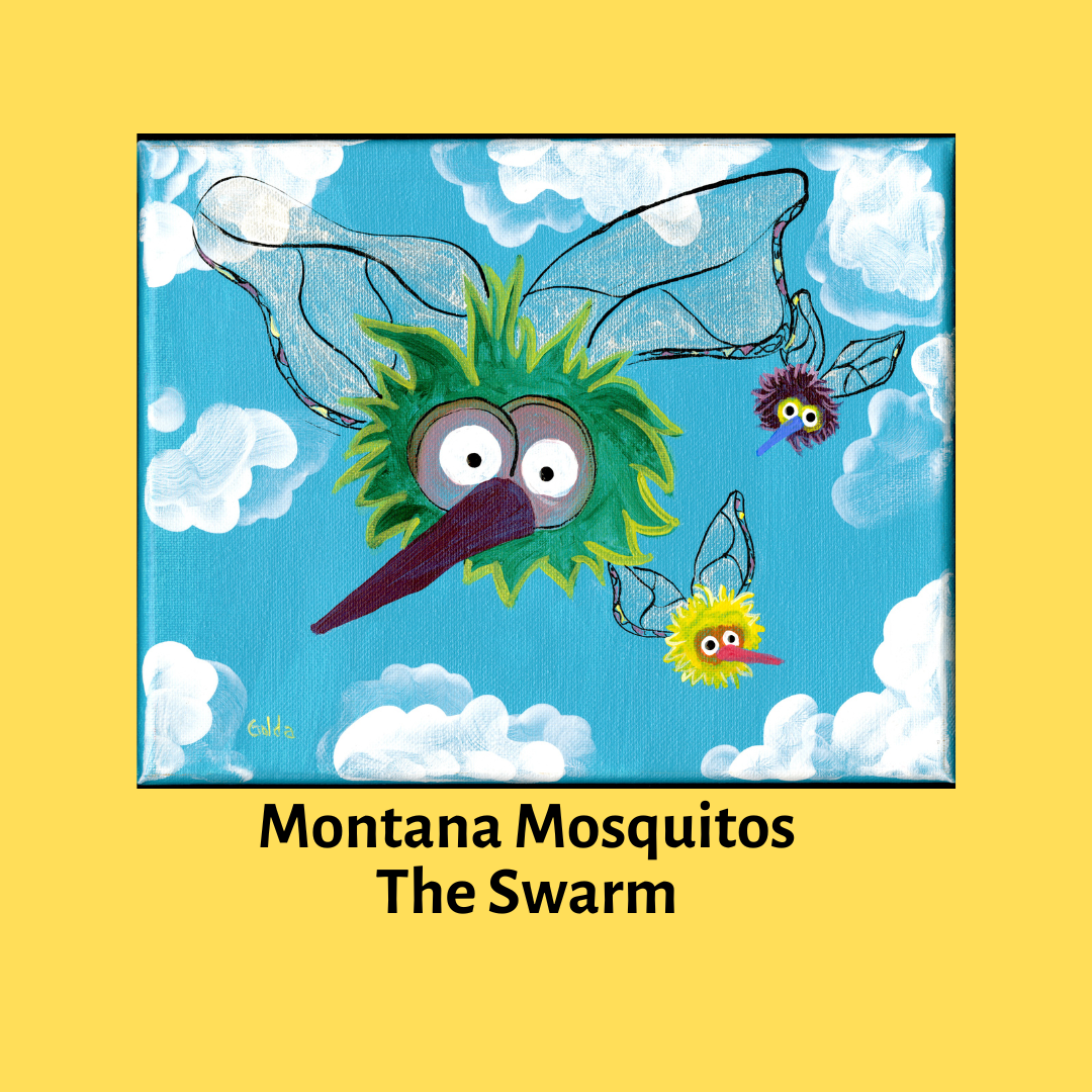 Montana Mosquito Puppet – Choose Your Fabric & Customize Your Creature!