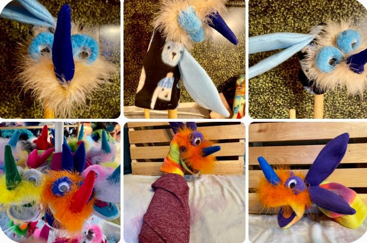 Montana Mosquito Puppet – Choose Your Fabric & Customize Your Creature!