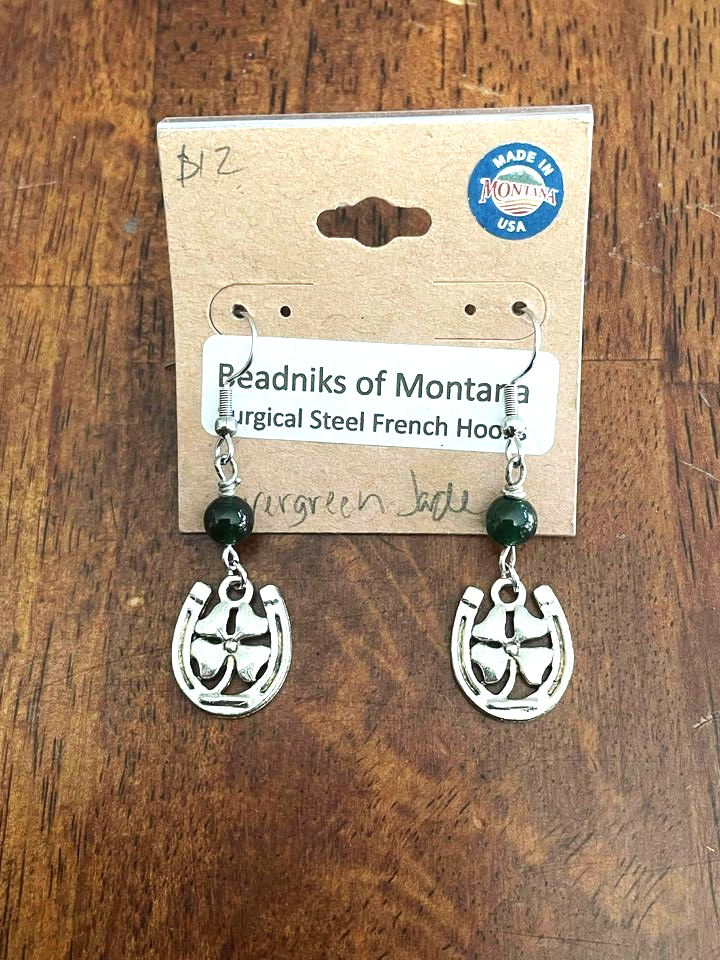 Western Collection Earrings – Handcrafted with Natural Stone & Western Charms